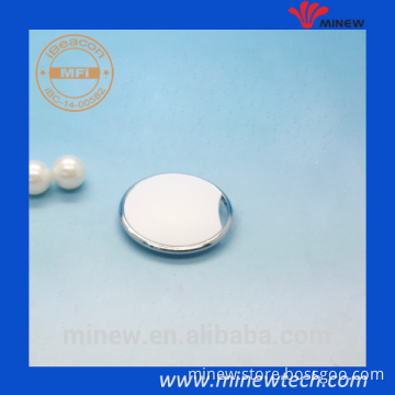 Hidden button blue LED light Minew D15N nRF51822 Android badge iBeacon tag